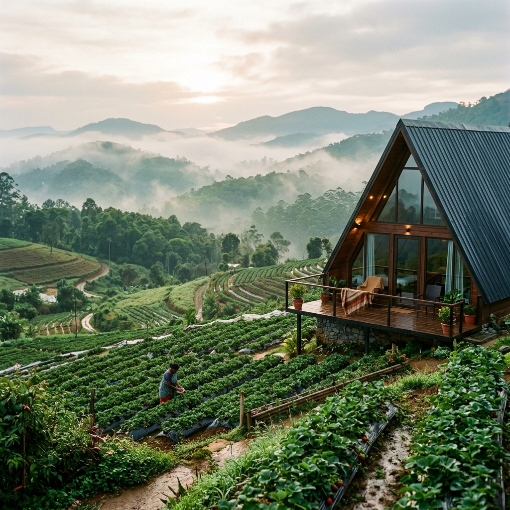 Strawberry Fields Wooden Cottage